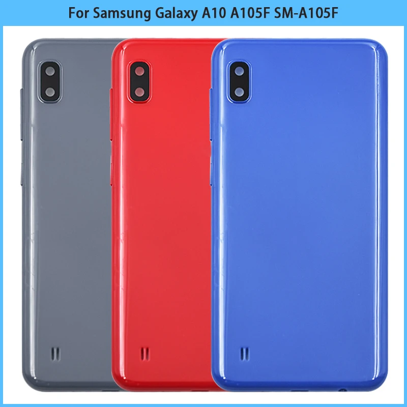 New For Samsung Galaxy A10 A105 A105F SM-A105M/DS Battery Back Cover A10 Rear Door Housing Case Chassis With Side Button Replace
New For Samsung Galaxy A10 A105 A105F SM-A105M/DS Battery Back Cover A10 Rear Door Housing Case Chassis With Side Button Replace