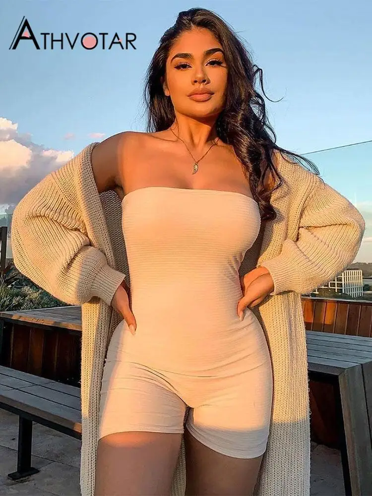 ATHVOTAR Dresses Women Commuting Sexy Inner Jumpsuit Dresses Elegant Casual Pants Clothing Solid Sports Tight Summer Dresses
ATHVOTAR Dresses Women Commuting Sexy Inner Jumpsuit Dresses Elegant Casual Pants Clothing Solid Sports Tight Summer Dresses