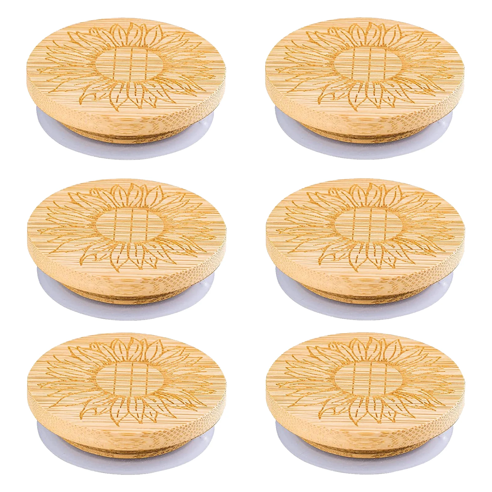 6pcs/pack Glass Home Wide Mouth Reusable With Sealing Ring Airtight Fit Cookie Coffee Canning For Yogurt Jar 70mm Dia Bamboo Lid
6pcs/pack Glass Home Wide Mouth Reusable With Sealing Ring Airtight Fit Cookie Coffee Canning For Yogurt Jar 70mm Dia Bamboo Lid
