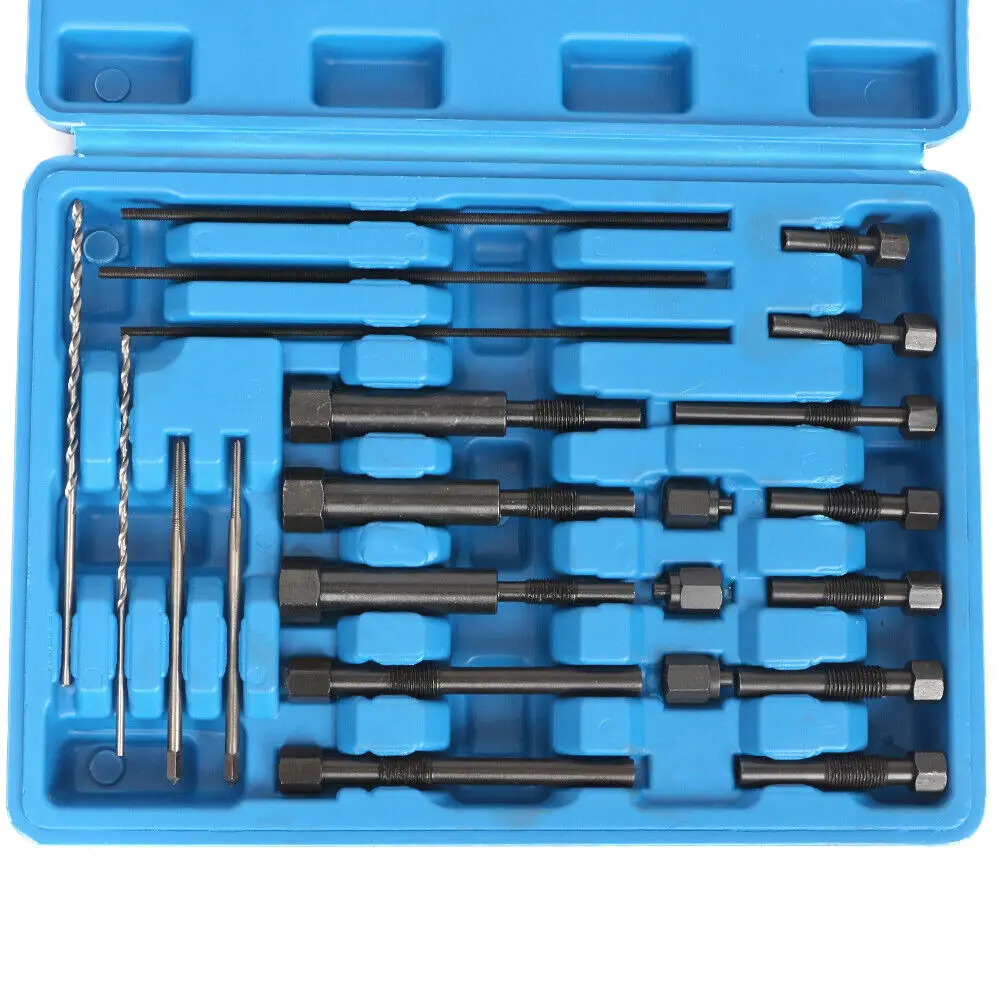 22Pcs Glow Plug Electrodes Removal Tool kit for Damaged Broken Glow Plugs M8 M10 Professional Repair Tools
22Pcs Glow Plug Electrodes Removal Tool kit for Damaged Broken Glow Plugs M8 M10 Professional Repair Tools