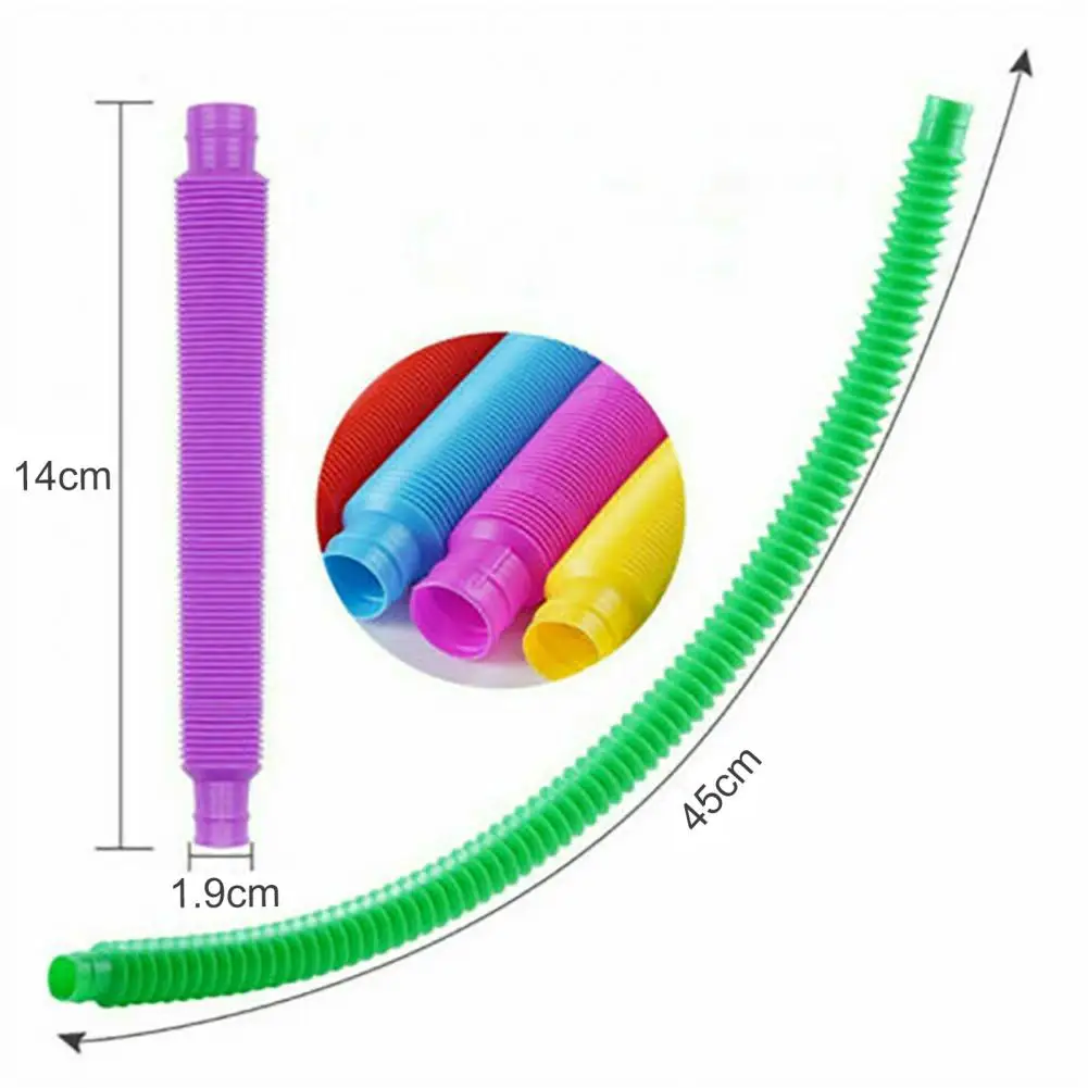 6Pcs Creative Safe Material Flexible Tube Toys Connected Tactile Stimulation Stretch Pipe Toys Auditory Feedback
6Pcs Creative Safe Material Flexible Tube Toys Connected Tactile Stimulation Stretch Pipe Toys Auditory Feedback