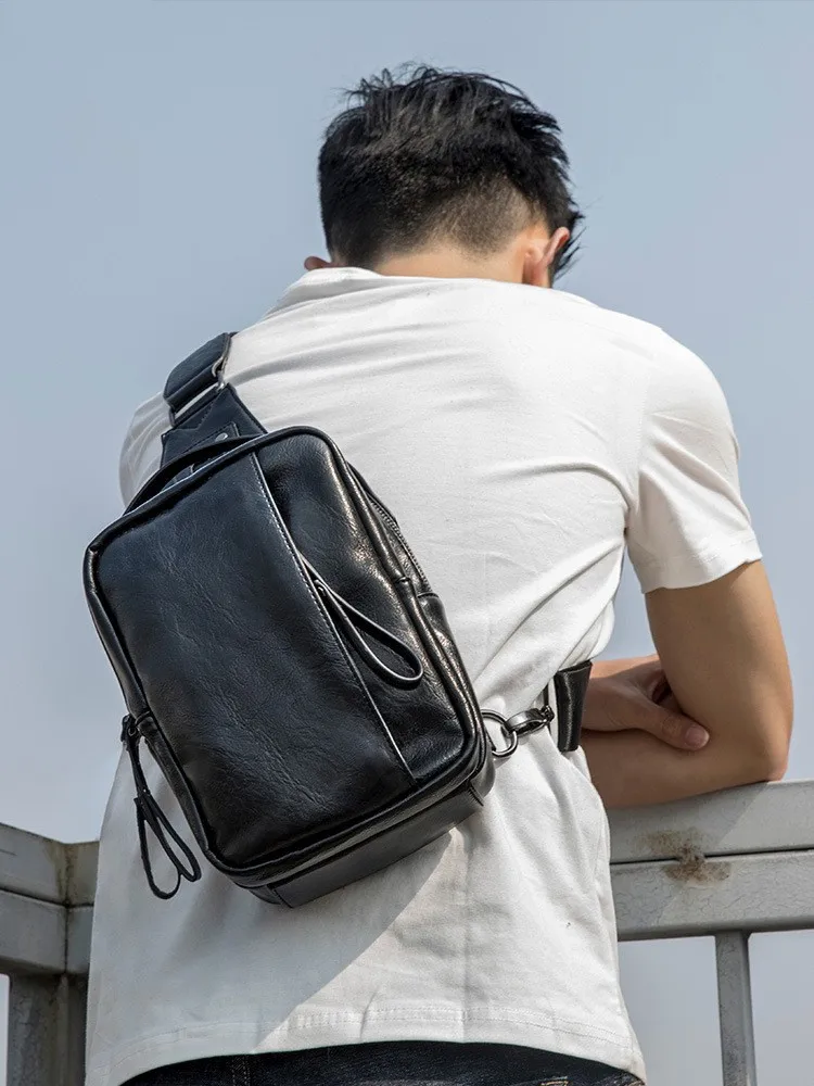 2022 New Chest Bag Korean Leisure Waist Bag Fashionable Men's Bag Men's Sports Shoulder Bag
2022 New Chest Bag Korean Leisure Waist Bag Fashionable Men's Bag Men's Sports Shoulder Bag