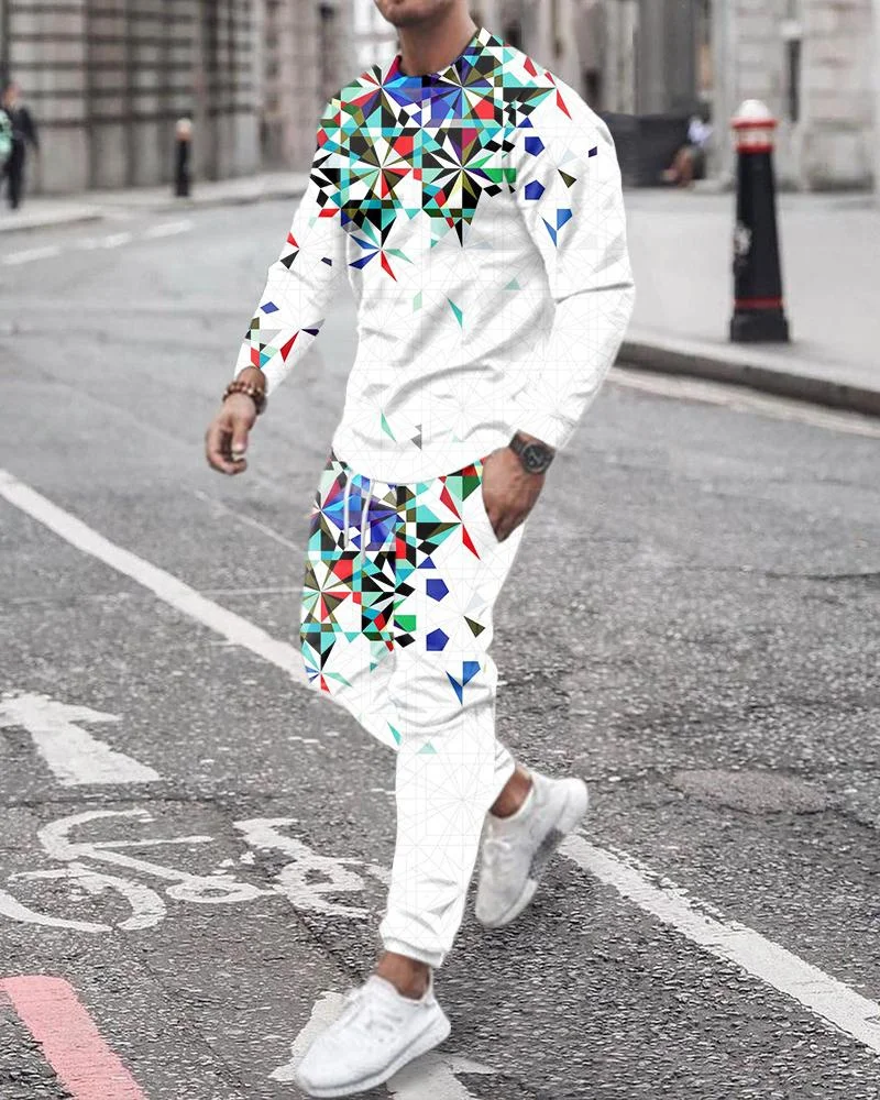 Autumn Men Casual Long Sleeve T Shirt Set 3d Printed Tracksuits Men's Clothing Sport Pants 2 Piece Suit Man Coat Sportswear
Autumn Men Casual Long Sleeve T Shirt Set 3d Printed Tracksuits Men's Clothing Sport Pants 2 Piece Suit Man Coat Sportswear