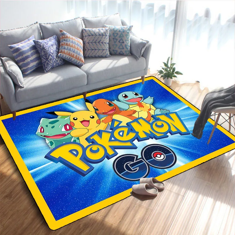 Cute Pokémon printed home area carpet Square carpet for living room floor mat Non slip mat for children carpet gift
Cute Pokémon printed home area carpet Square carpet for living room floor mat Non slip mat for children carpet gift