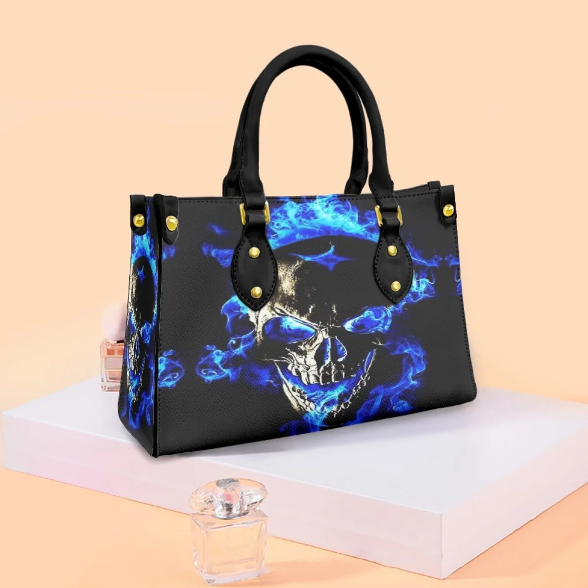 Blue Flames Skulls Teen Girls School Backpack 3D Printing Scary Skull Personalized Women's Handbag Ladies Shopping Bags
Blue Flames Skulls Teen Girls School Backpack 3D Printing Scary Skull Personalized Women's Handbag Ladies Shopping Bags