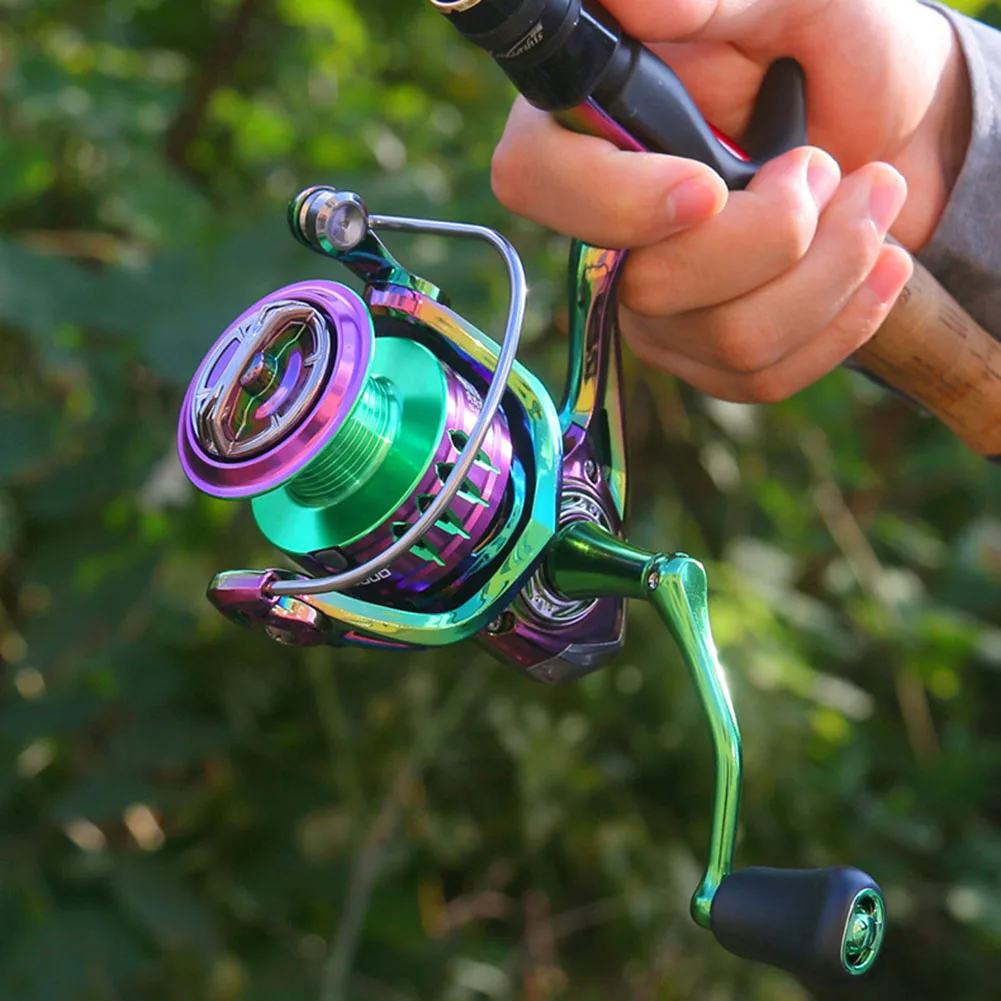 Spinning Reel 10KG Max Drag Fishing Reel 5.2:1 Ratio Lightweight Metal Spool Spinning Coil for Carp Freshwater Fishing Tackle
Spinning Reel 10KG Max Drag Fishing Reel 5.2:1 Ratio Lightweight Metal Spool Spinning Coil for Carp Freshwater Fishing Tackle
