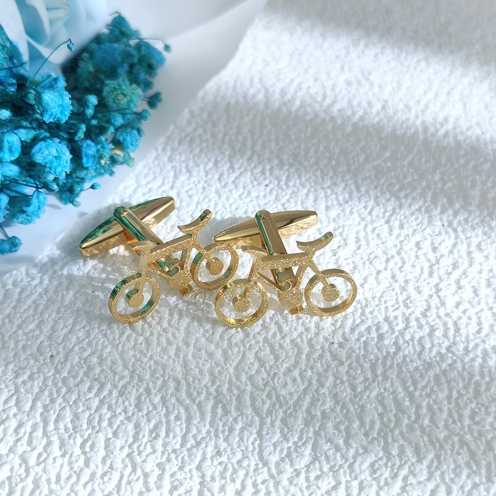 Stainless Steel Frosted Cufflink for Men Personalized Bicycles Pattern Mans French Shirt Cufflink Sleeves Jewelry Gift Wholesale
Stainless Steel Frosted Cufflink for Men Personalized Bicycles Pattern Mans French Shirt Cufflink Sleeves Jewelry Gift Wholesale