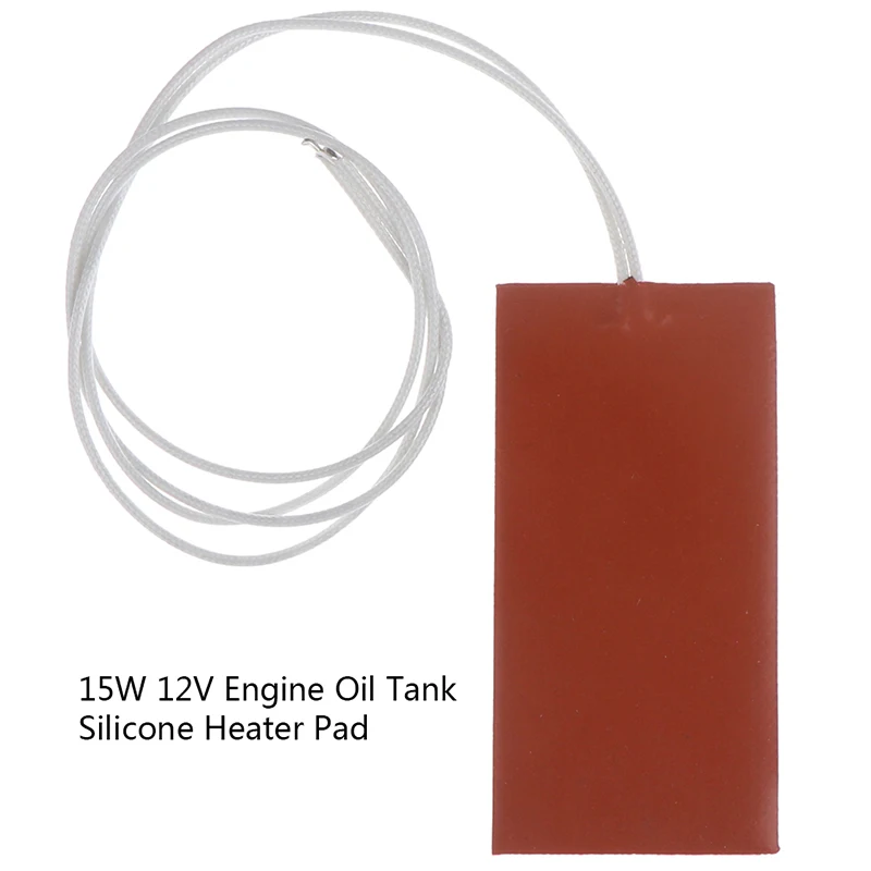 50X100mm Silicone Heater Pad Wire Heater Engine Block Oil Pan Hydraulic Tank Heating Plate Mat Flexible Waterproof
50X100mm Silicone Heater Pad Wire Heater Engine Block Oil Pan Hydraulic Tank Heating Plate Mat Flexible Waterproof