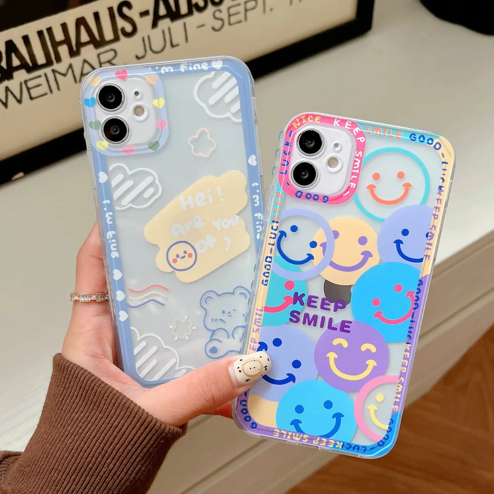 Cute Smile Case For IPhone 13 Pro Max Case Iphone 11 12 14 Pro Max X XR XS Max 7 8 Plus 12 Mini SE 2020 Cover Iphone11 Funda
Cute Smile Case For IPhone 13 Pro Max Case Iphone 11 12 14 Pro Max X XR XS Max 7 8 Plus 12 Mini SE 2020 Cover Iphone11 Funda