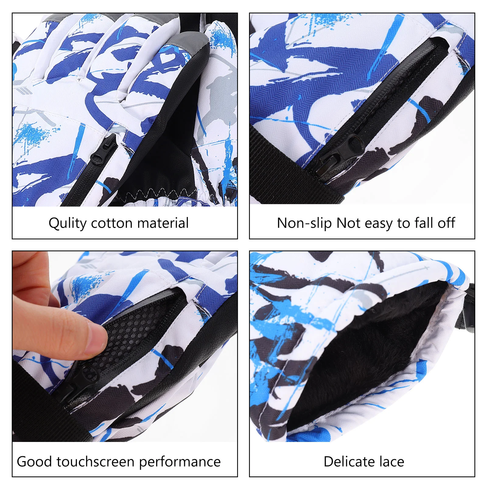 Gloves Warm Ski Mitten Winter Snowboarding Snowboard Racing Cycling Snowmobile Mountain Outdoor Warmth Women Men Boys Unisex
Gloves Warm Ski Mitten Winter Snowboarding Snowboard Racing Cycling Snowmobile Mountain Outdoor Warmth Women Men Boys Unisex