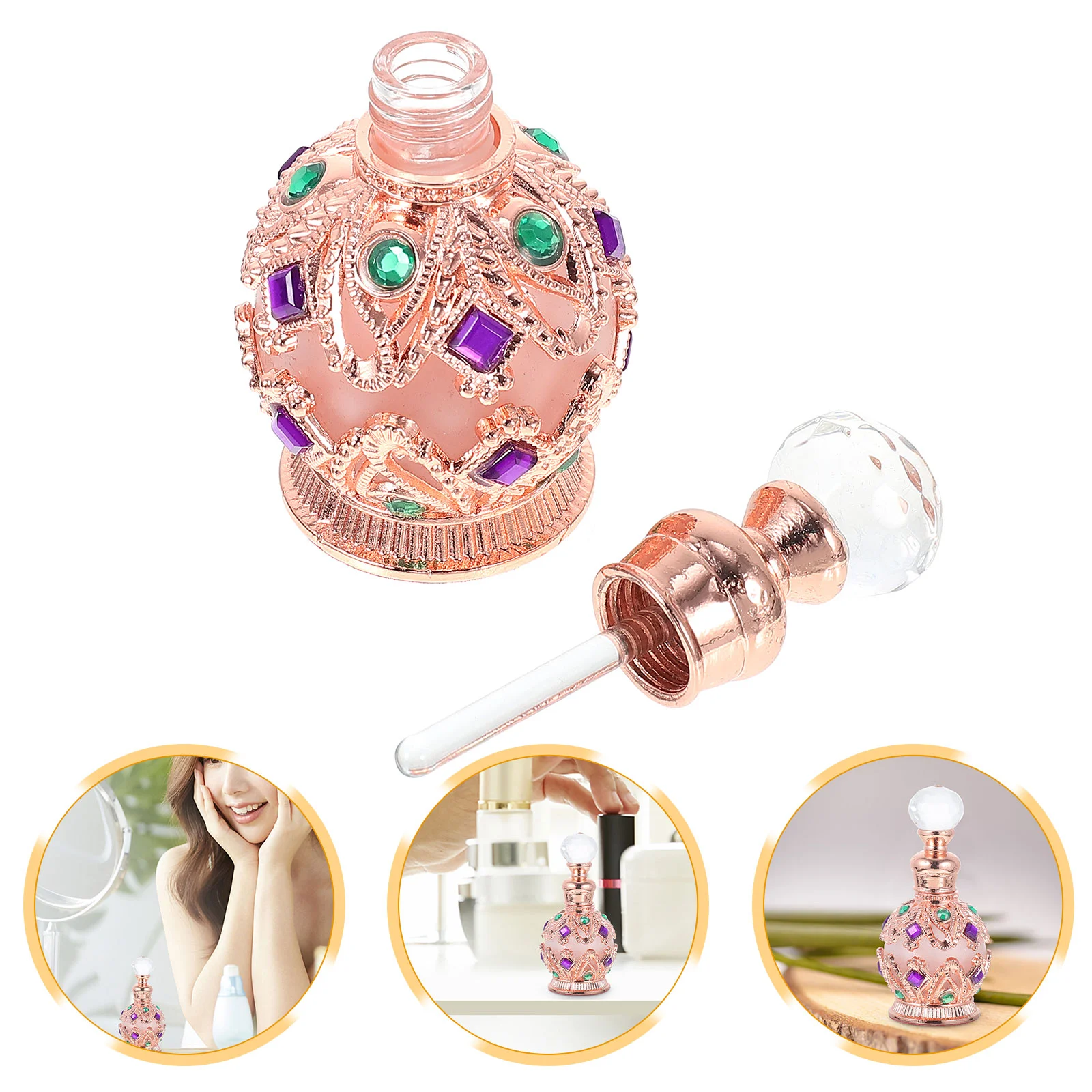 Bottles Dropper Bottleempty Refillable Essential Roller Oil Container Samples Mini Dispenserportable Liquid Travel Vintage
Bottles Dropper Bottleempty Refillable Essential Roller Oil Container Samples Mini Dispenserportable Liquid Travel Vintage