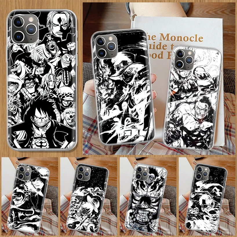 One Piece Anime Black White Phone Case For Apple iPhone 11 13 12 Pro XS Max XR X 7 8 6 6S Plus Mini 5 5S SE Soft Back Shell Cove
One Piece Anime Black White Phone Case For Apple iPhone 11 13 12 Pro XS Max XR X 7 8 6 6S Plus Mini 5 5S SE Soft Back Shell Cove