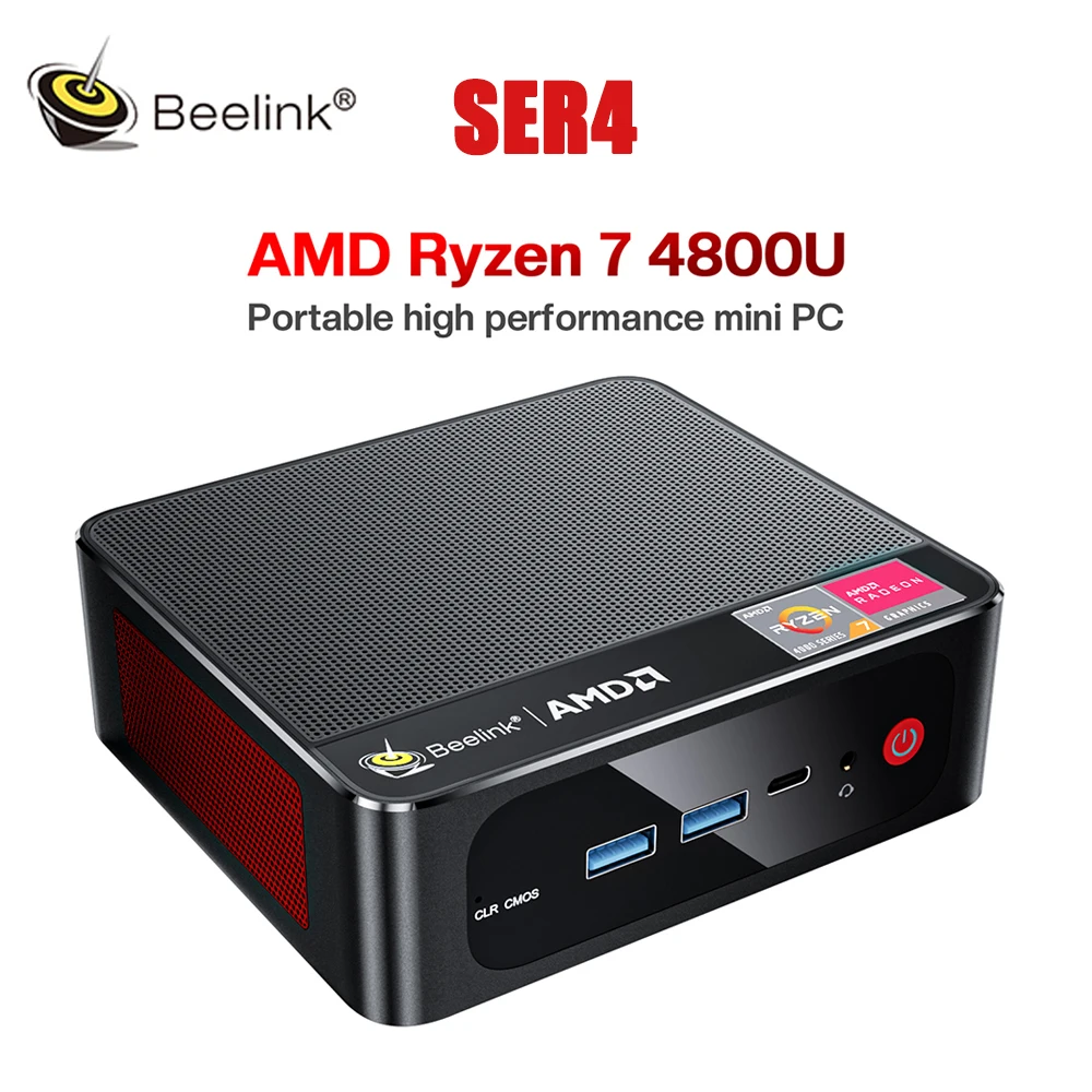 2022 Beelink SER4 AMD Ryzen 7 4800U Windows 11 MINI PC DDR4 16GB 32GB 500GB SSD WIFI 6 BT5.0 Gaming Windows 10 Computer VS SER3
2022 Beelink SER4 AMD Ryzen 7 4800U Windows 11 MINI PC DDR4 16GB 32GB 500GB SSD WIFI 6 BT5.0 Gaming Windows 10 Computer VS SER3