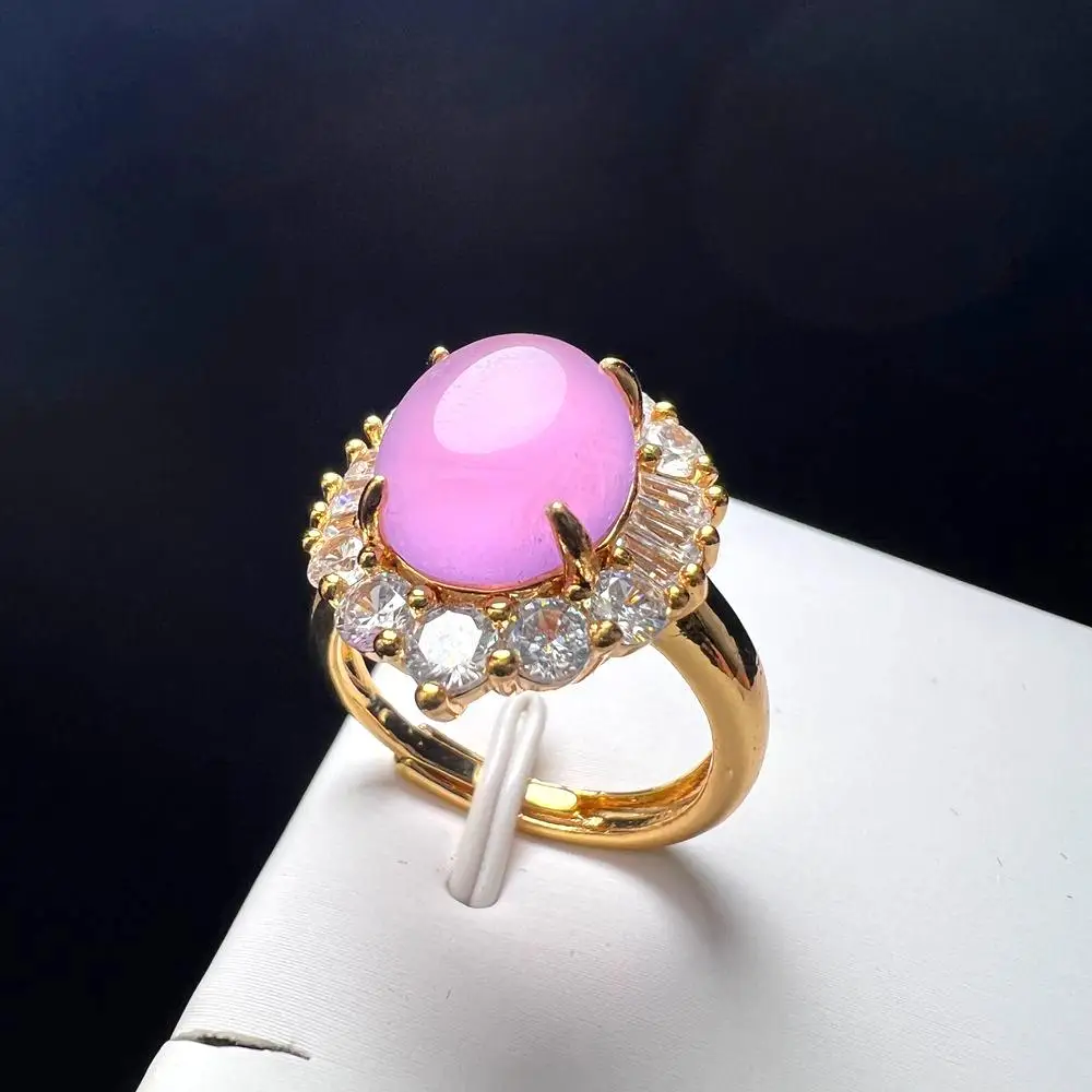 Natural Stone Lavender Agate Finger Ring Charm Ring Adjustable Zircon Copper Gem Stone Rings For Women 2022 Free Shipping
Natural Stone Lavender Agate Finger Ring Charm Ring Adjustable Zircon Copper Gem Stone Rings For Women 2022 Free Shipping