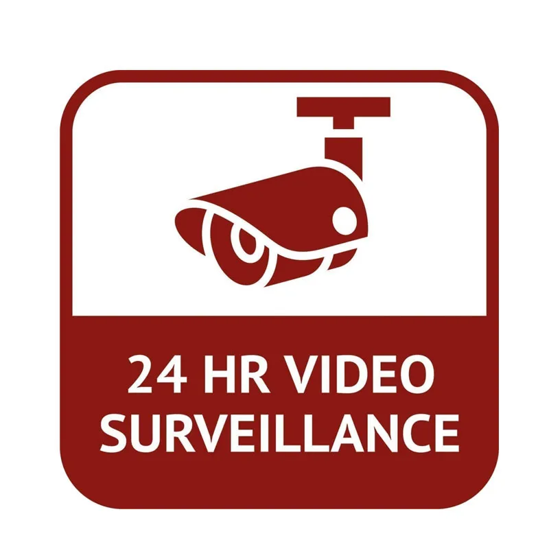 Personality CCTV 24 Hour Video Surveillance Car Sticker Funny PVC Decal 15.9CM*15.9CM
Personality CCTV 24 Hour Video Surveillance Car Sticker Funny PVC Decal 15.9CM*15.9CM
