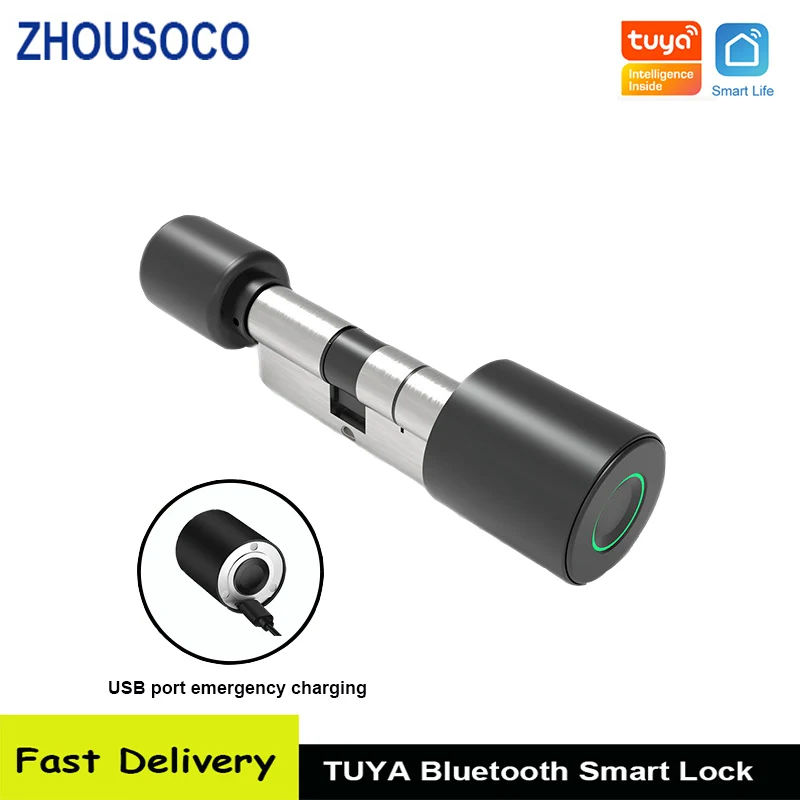 2023 Bluetooth замок Tuya со сканером отпечатков пальцев, регулируемый цилиндрический биометрический электронный смарт-замок для двери, цифровой Б...
2023 Bluetooth замок Tuya со сканером отпечатков пальцев, регулируемый цилиндрический биометрический электронный смарт-замок для двери, цифровой Б...