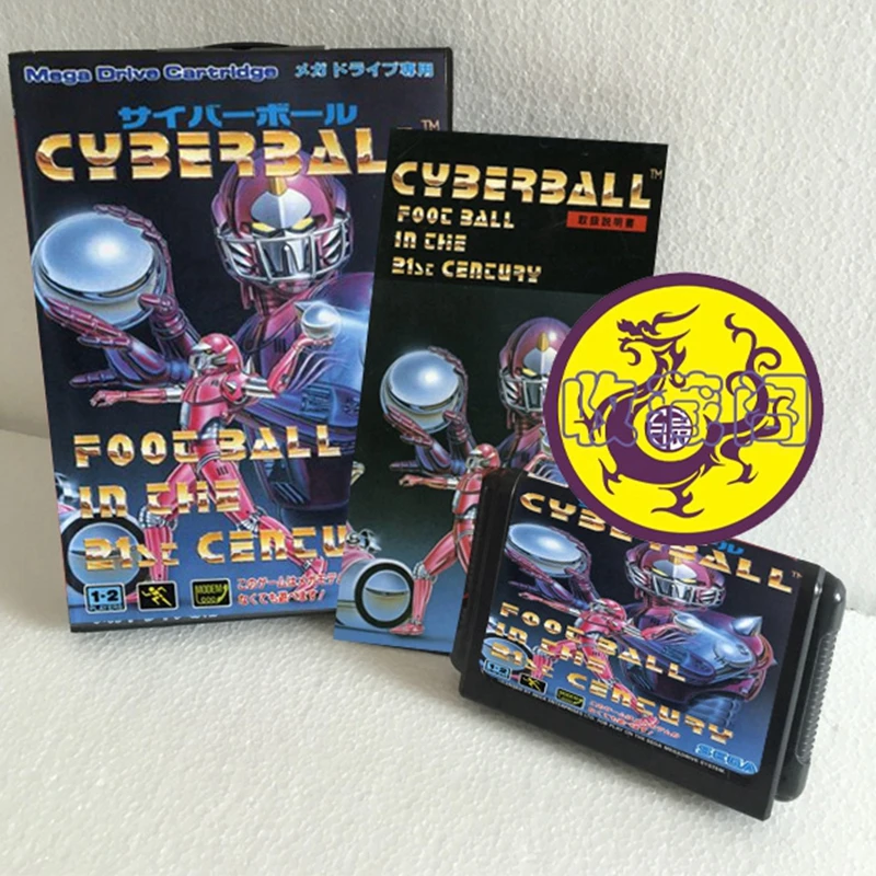 Cyberball Foot Ball In The 21sc Century With Box And Manual 16bit MD Game Card For Sega Mega Drive For Genesis
Cyberball Foot Ball In The 21sc Century With Box And Manual 16bit MD Game Card For Sega Mega Drive For Genesis