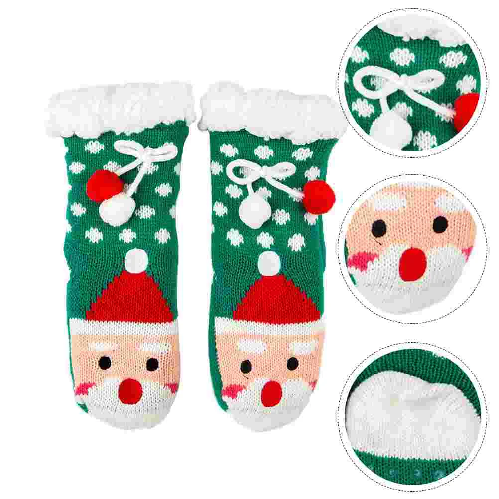 Socks Christmas Fuzzy Kidsslipper Santa Claus Fluffy Toddler Winter Floorgirls Warm Sleeping 
Socks Christmas Fuzzy Kidsslipper Santa Claus Fluffy Toddler Winter Floorgirls Warm Sleeping