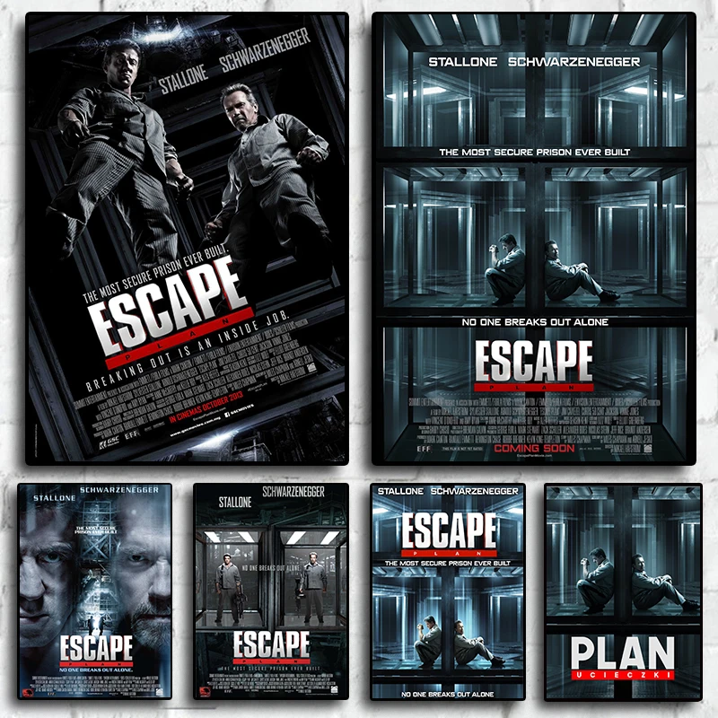 Classic Escape Plan Movie Canvas Poster Retro Print Wall Art Decor Home Decoration For Living Room Painting Picture
Classic Escape Plan Movie Canvas Poster Retro Print Wall Art Decor Home Decoration For Living Room Painting Picture