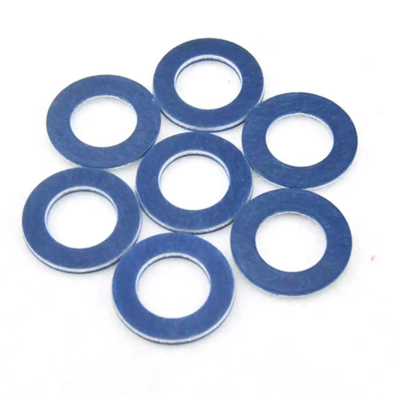 10pcs Engine Oil Drain Plug Seal Washer Gasket Rings 90430-12031 For TOYOTA Blue For Camry 1989-2016
10pcs Engine Oil Drain Plug Seal Washer Gasket Rings 90430-12031 For TOYOTA Blue For Camry 1989-2016