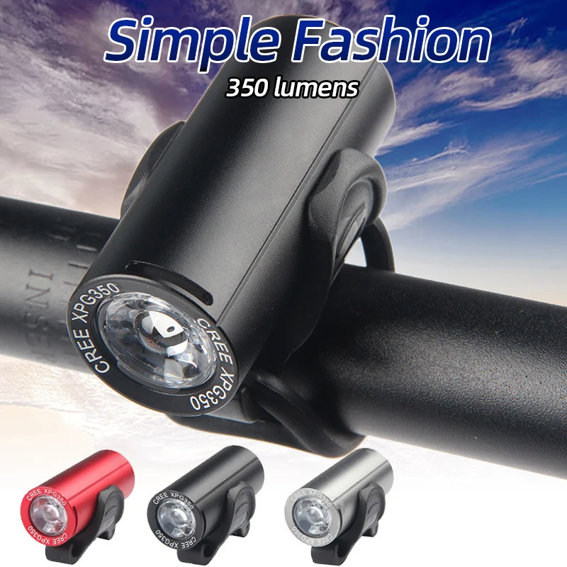 Bike Light Simple Fashion Ultra Light Portable 350 Lumen High Brightness Bicycle Light Bike Accessories for Night Riding
Bike Light Simple Fashion Ultra Light Portable 350 Lumen High Brightness Bicycle Light Bike Accessories for Night Riding