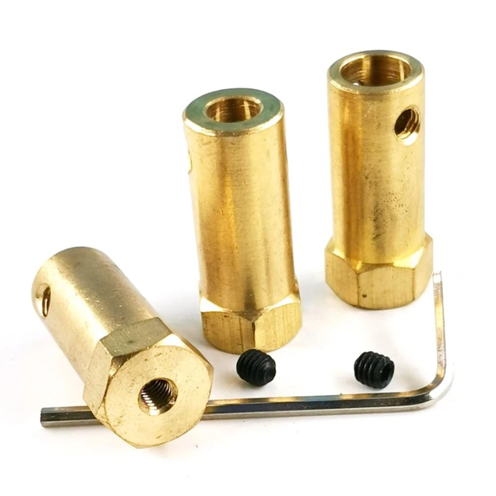 1pc M4 11~12mm Extended Brass Rigid Hexagon Coupling For Motor Shaft Connector Sleeve Smart Car And Other Accessories
1pc M4 11~12mm Extended Brass Rigid Hexagon Coupling For Motor Shaft Connector Sleeve Smart Car And Other Accessories