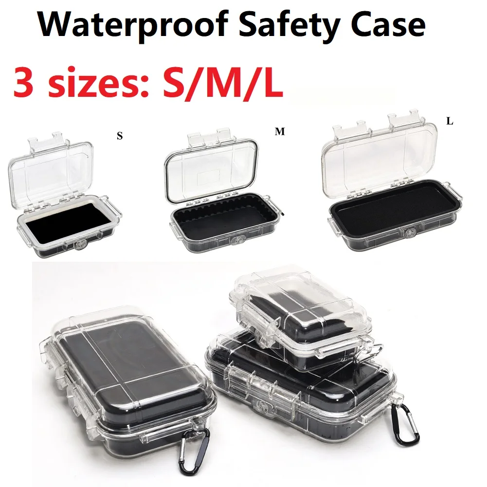 S/M/L Waterproof Safety Case Shockproof Sealed ABS Plastic Home Storage Organizers Box Outdoor Tools Dry Box Safety Box Case
S/M/L Waterproof Safety Case Shockproof Sealed ABS Plastic Home Storage Organizers Box Outdoor Tools Dry Box Safety Box Case