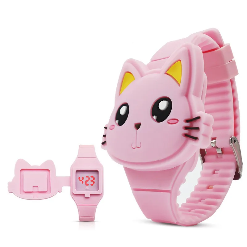Kids Watches Children Cute Rabbit Cat Cartoon LED Electronic Watch Boys and Girls Silicone Toy Wrist Watches Gifts
Kids Watches Children Cute Rabbit Cat Cartoon LED Electronic Watch Boys and Girls Silicone Toy Wrist Watches Gifts