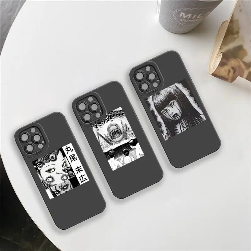 Junji to Anime horror design Phone Case For iPhone 13 12 11 Pro MAX Mini X XS XR 7 8 Plus Camera Lens Liquid Silicone
Junji to Anime horror design Phone Case For iPhone 13 12 11 Pro MAX Mini X XS XR 7 8 Plus Camera Lens Liquid Silicone