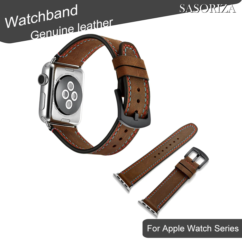 Genuine leather watch band for Apple Watch 1/2/3/4/5/6/7/8/SE/SE2/Ultra 38mm 40mm 41mm 42mm 44mm 45mm 49mm crazy horse leather
Genuine leather watch band for Apple Watch 1/2/3/4/5/6/7/8/SE/SE2/Ultra 38mm 40mm 41mm 42mm 44mm 45mm 49mm crazy horse leather