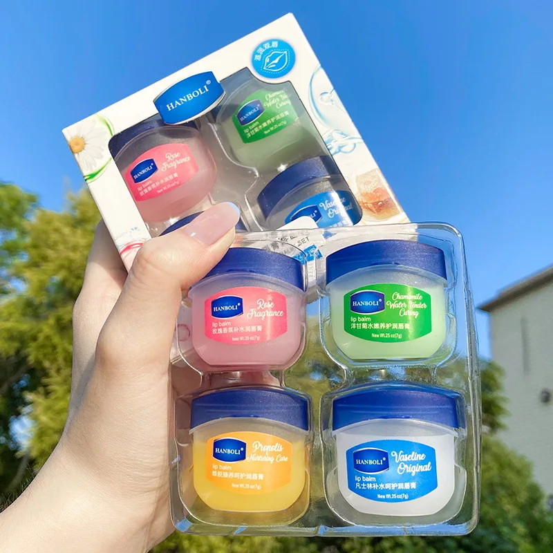 4PCs Natural Plant Lip Balm Moisturizing Lipstick Base Moisturizer Makeup Gloss Anti-Cracking Lip Care Petroleum Jelly Lip Balm
4PCs Natural Plant Lip Balm Moisturizing Lipstick Base Moisturizer Makeup Gloss Anti-Cracking Lip Care Petroleum Jelly Lip Balm