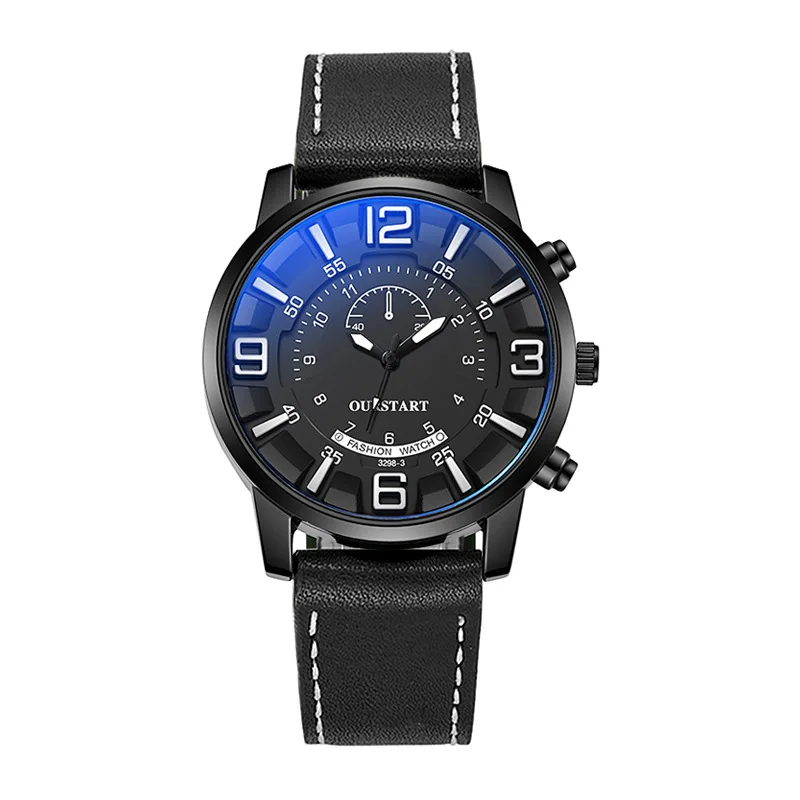 Famous Brand Men Watches Blue Light Glass Leather Belt Sports Quartz Watches Casual Fashion Luxury Gift Clock Dropshipping
Famous Brand Men Watches Blue Light Glass Leather Belt Sports Quartz Watches Casual Fashion Luxury Gift Clock Dropshipping