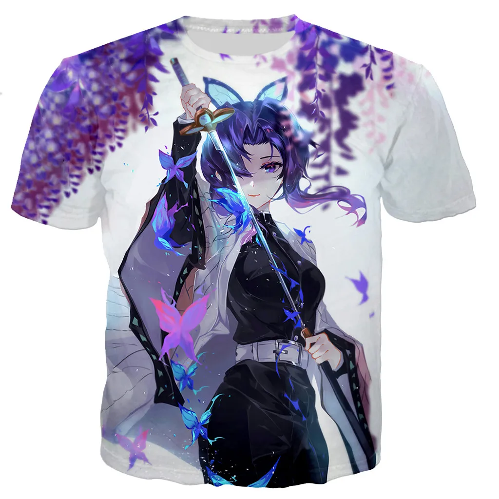Toyo Cosplay Demon Slayer Kochou Shinobu T Shirt Men Women 3D Printed T-shirts Casual Harajuku Style Tshirt Streetwear Tops
Toyo Cosplay Demon Slayer Kochou Shinobu T Shirt Men Women 3D Printed T-shirts Casual Harajuku Style Tshirt Streetwear Tops