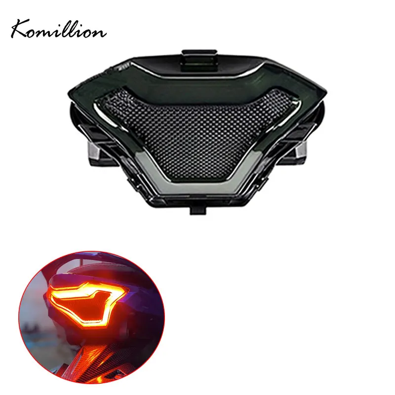 Motorcycle Tail Light Brake Turn Signal Running Integrated Rear Stop Warning Lamp for Yamaha YZF R3 R25 MT03 MT07 Y15 ZRLC150S
Motorcycle Tail Light Brake Turn Signal Running Integrated Rear Stop Warning Lamp for Yamaha YZF R3 R25 MT03 MT07 Y15 ZRLC150S
