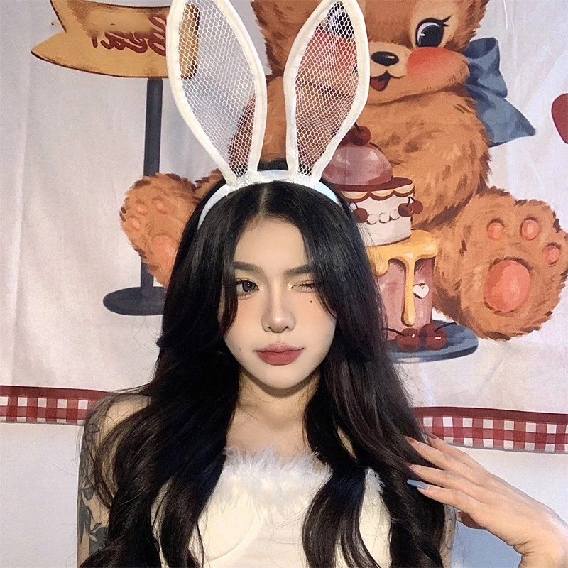 Сексуальный кружевной сетчатый головной убор, регулируемый обруч для волос с ушками кролика, сексуальная Женская повязка для волос, аксесс...
Сексуальный кружевной сетчатый головной убор, регулируемый обруч для волос с ушками кролика, сексуальная Женская повязка для волос, аксесс...