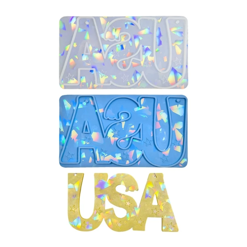 Silicone Resin Molds DIY Resin Ornaments Mould Craft Mold Independence Day Theme
Silicone Resin Molds DIY Resin Ornaments Mould Craft Mold Independence Day Theme