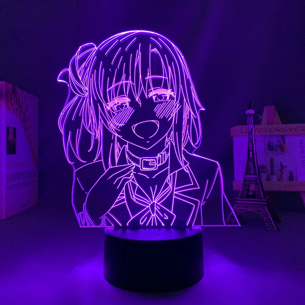 Led Night Light Anime Action Figure Yui Yuigahama Manga My Youth Romantic Comedy Is Wrong As I Expected Kawaii Room Decor Lamp 
Led Night Light Anime Action Figure Yui Yuigahama Manga My Youth Romantic Comedy Is Wrong As I Expected Kawaii Room Decor Lamp