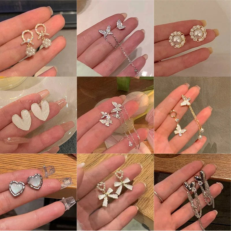 S925 Silver Needle Pearl Earrings Female ins Fashion Net Red Earrings Premium Light Luxury Earrings
S925 Silver Needle Pearl Earrings Female ins Fashion Net Red Earrings Premium Light Luxury Earrings