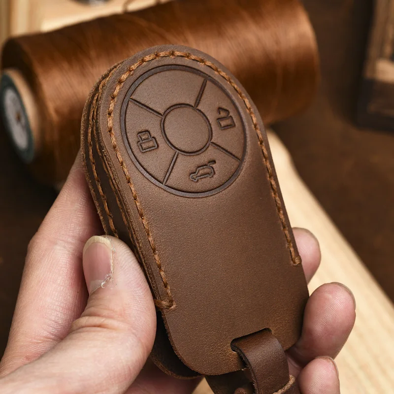 Leather Car Key Case Cover for The GWM HAVAL H6 M6 ORA Good Cat White Cat IQ Car-Styling Holder Shell Key Protector Ring
Leather Car Key Case Cover for The GWM HAVAL H6 M6 ORA Good Cat White Cat IQ Car-Styling Holder Shell Key Protector Ring