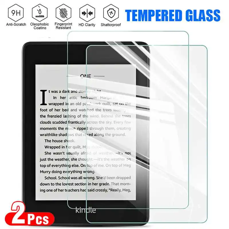2Pcs High Definition Protective Tempered Glass For Kindle PaperWhite 4 3 2 1 Screen Protector
2Pcs High Definition Protective Tempered Glass For Kindle PaperWhite 4 3 2 1 Screen Protector
