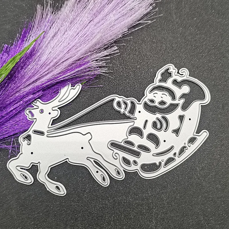 Santa With Deer New Arrival 2022 Metal Cutting Dies Stencils Die Cut For DIY Scrapbooking Album Paper Card Embossing
Santa With Deer New Arrival 2022 Metal Cutting Dies Stencils Die Cut For DIY Scrapbooking Album Paper Card Embossing