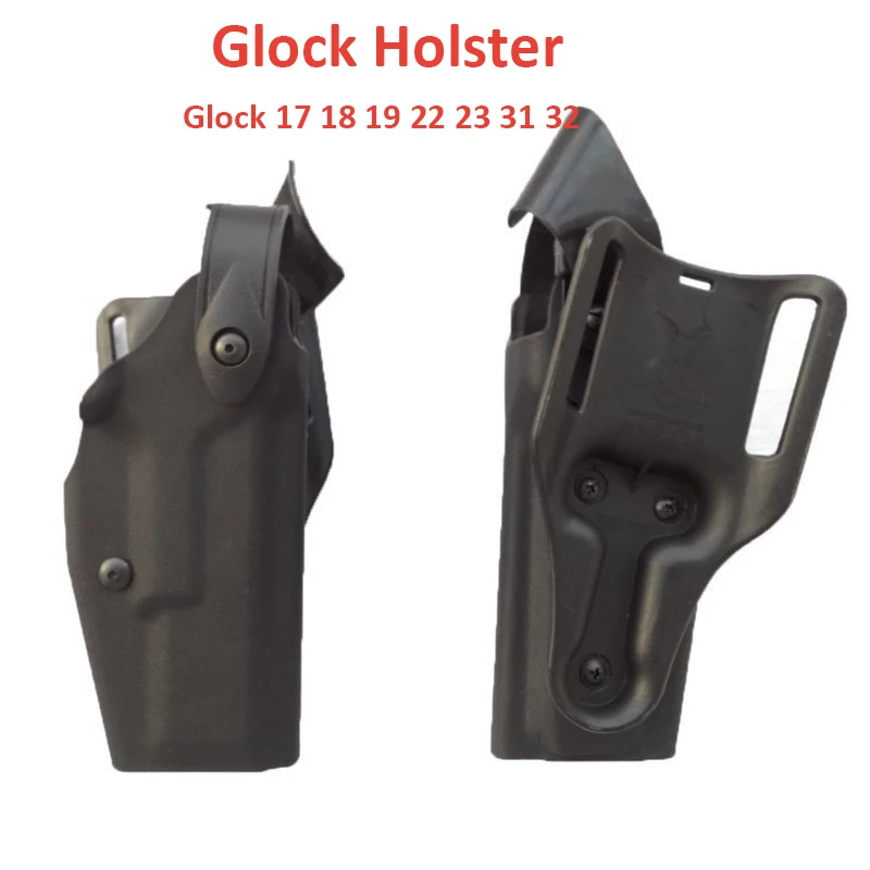 

Hunting Tactical Glock Pistol Holsters Militay Shooting Airsoft Air Gun Carry Belt Holster For Glock 17 19 22 23 31 32