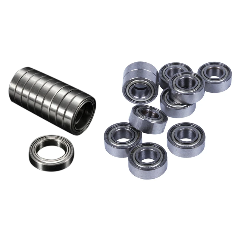 20 Pcs Miniature Sealed Metal Shielded Metric Radial Ball Bearing Model MR115 ZZ 5X11X 4MM & 6701 ZZ 12X18X4MM
20 Pcs Miniature Sealed Metal Shielded Metric Radial Ball Bearing Model MR115 ZZ 5X11X 4MM & 6701 ZZ 12X18X4MM