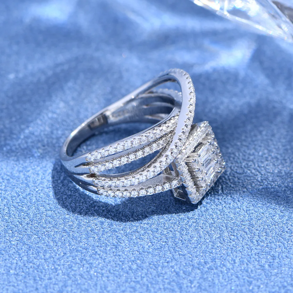 Серебряное поступление, четырехслойное инкрустированное микро-алмазом s925, креативное огромное серебряное кольцо с крестом Европы и Америк...
Серебряное поступление, четырехслойное инкрустированное микро-алмазом s925, креативное огромное серебряное кольцо с крестом Европы и Америк...