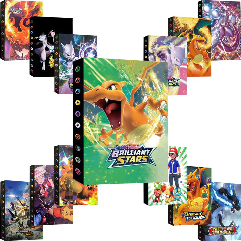 240Pcs Pokemon Cards Album Book 2022 New Games Charizard Mewtwo Pikachu Anime Toys Collection Card Pack Booklet Kids Gifts
240Pcs Pokemon Cards Album Book 2022 New Games Charizard Mewtwo Pikachu Anime Toys Collection Card Pack Booklet Kids Gifts