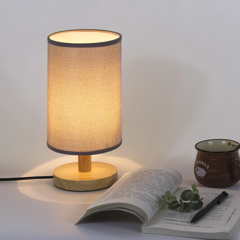 Bedside Table Lamp, Minimalist Linen Bedroom Light, Round Shade LED Modern Nightstand Desk Lamp for Kids Room Living Room Office
Bedside Table Lamp, Minimalist Linen Bedroom Light, Round Shade LED Modern Nightstand Desk Lamp for Kids Room Living Room Office
