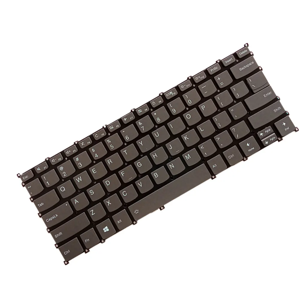 

Laptop Keyboard Gray Color Typing Fittings Inputting Part US English PC Keypad Computer Fitting Replacement for S540-14