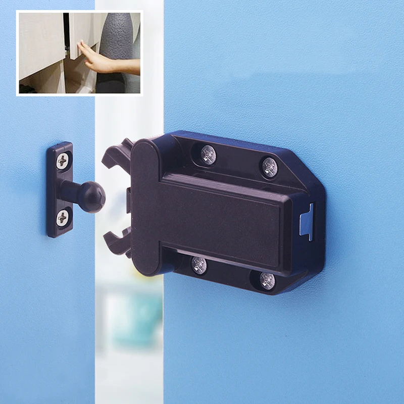 10 Sets Touch Latches Push To Open Cabinet Door Drawer Self-locking Cupboard Suction Catch Rebound Device Anti-flapping Hardware
10 Sets Touch Latches Push To Open Cabinet Door Drawer Self-locking Cupboard Suction Catch Rebound Device Anti-flapping Hardware