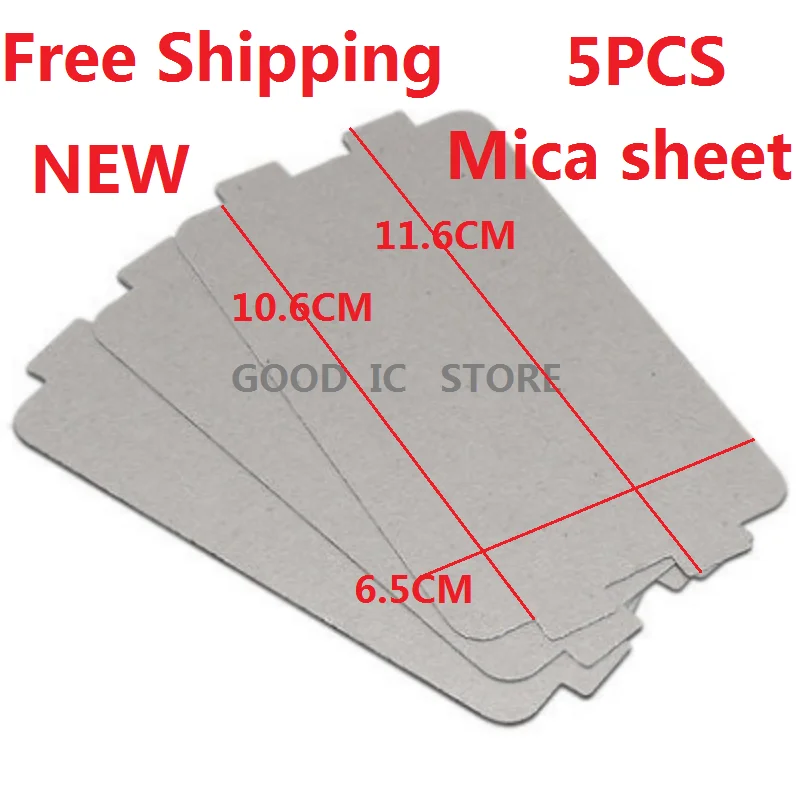 5PCSFree Shipping Midea Original Microwave Oven Accessories Mica Insulation Board High Temperature Resistant 65 X 115X0.4MMthick
5PCSFree Shipping Midea Original Microwave Oven Accessories Mica Insulation Board High Temperature Resistant 65 X 115X0.4MMthick
