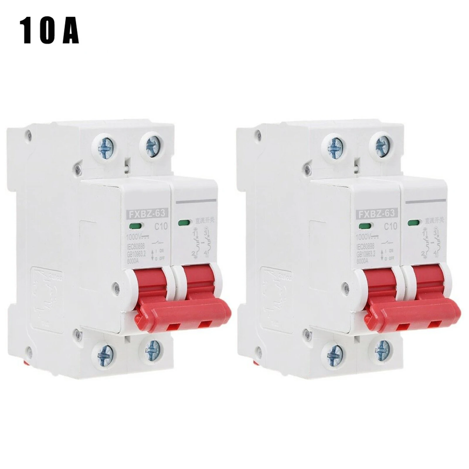 Duable High Quality Particular Useful Brand New 2x Circuit Breaker Solar Miniature 32A DC MCB PV 16A Circuit Breaker
Duable High Quality Particular Useful Brand New 2x Circuit Breaker Solar Miniature 32A DC MCB PV 16A Circuit Breaker